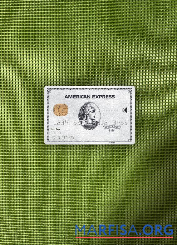 Realistic USA Sutton bank AMEX platinum card photolook front template